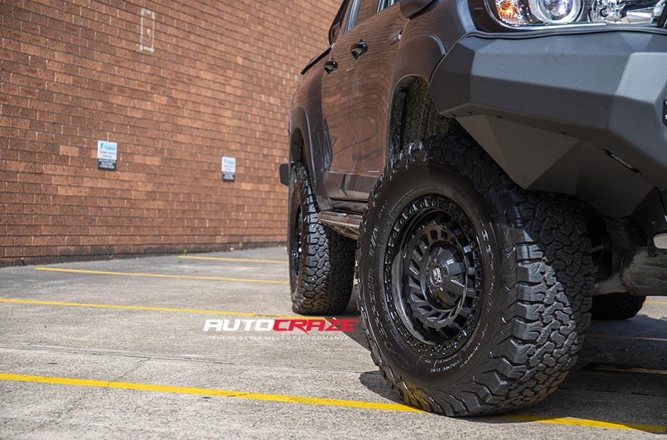 TOYOTA HILUX N80 4WD ZOMBIE SATIN BLACK