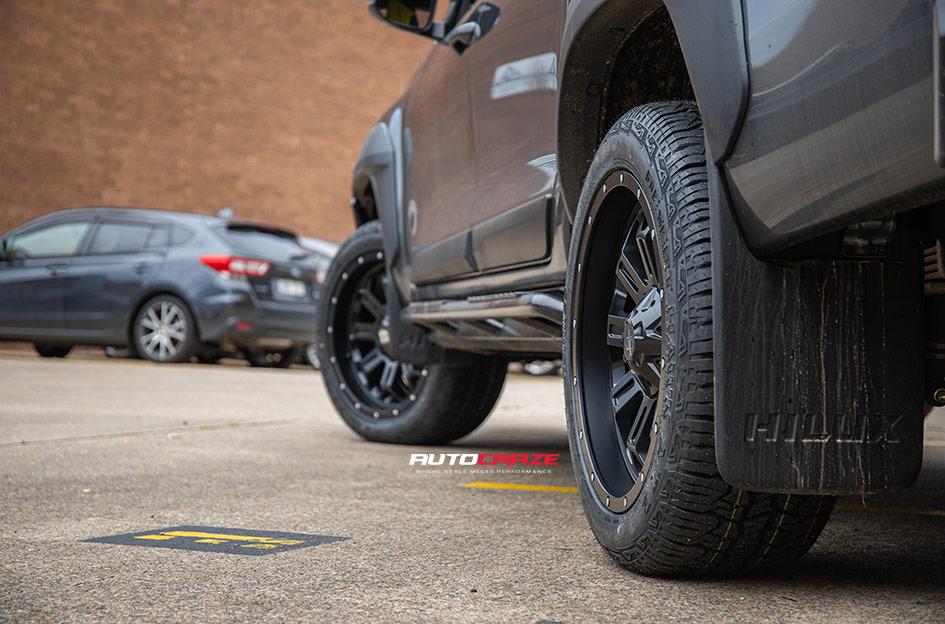 TOYOTA HILUX N80 RUGGED X HURRICANE MATTE BLACK