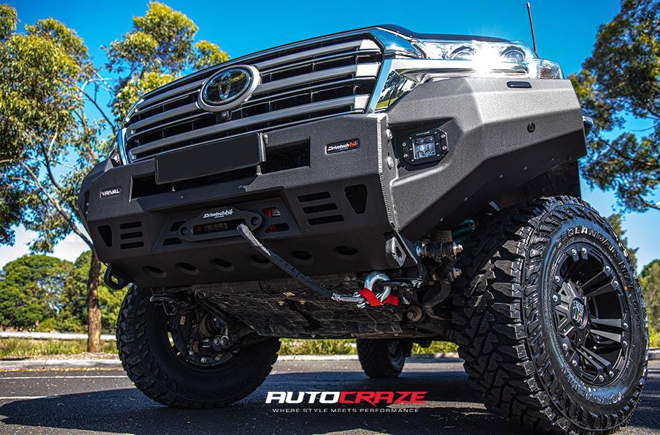 TOYOTA LANDCRUISER MONSTER XD MATTE BLACK