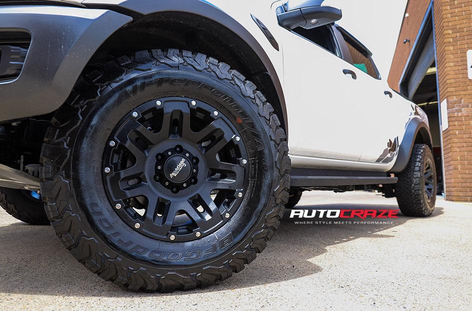 FORD RANGER RAPTOR AX200 CAST IRON BLACK