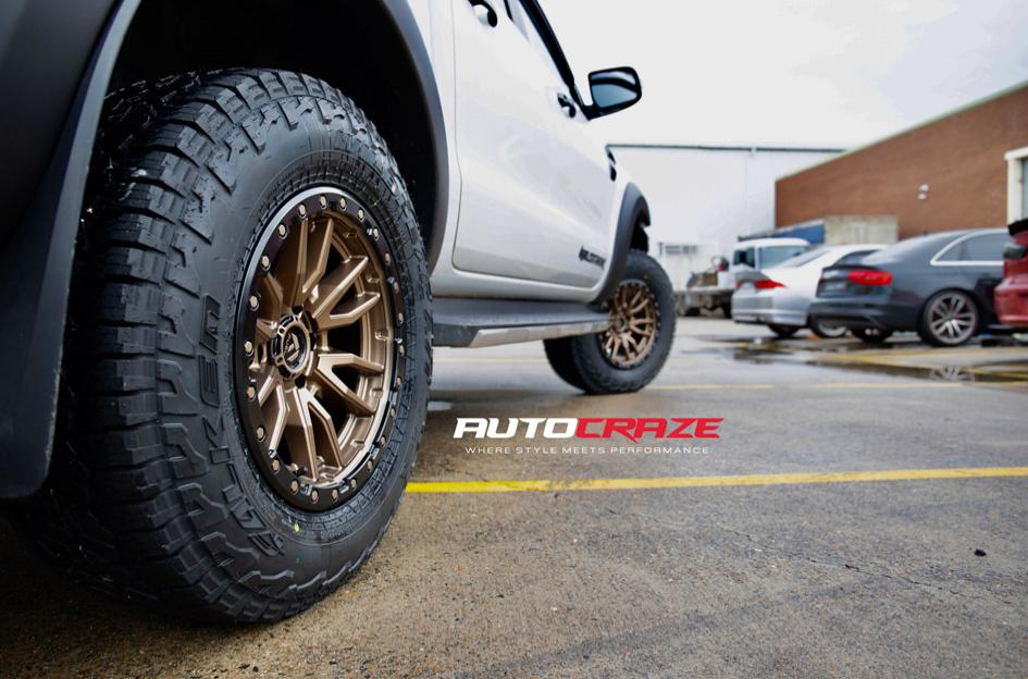 FORD RANGER REBEL MATTE BRONZE BLACK LIP