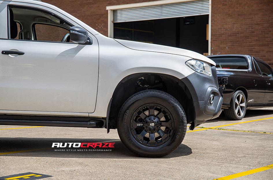 MERCEDES X CLASS AMBUSH MATTE BLACK