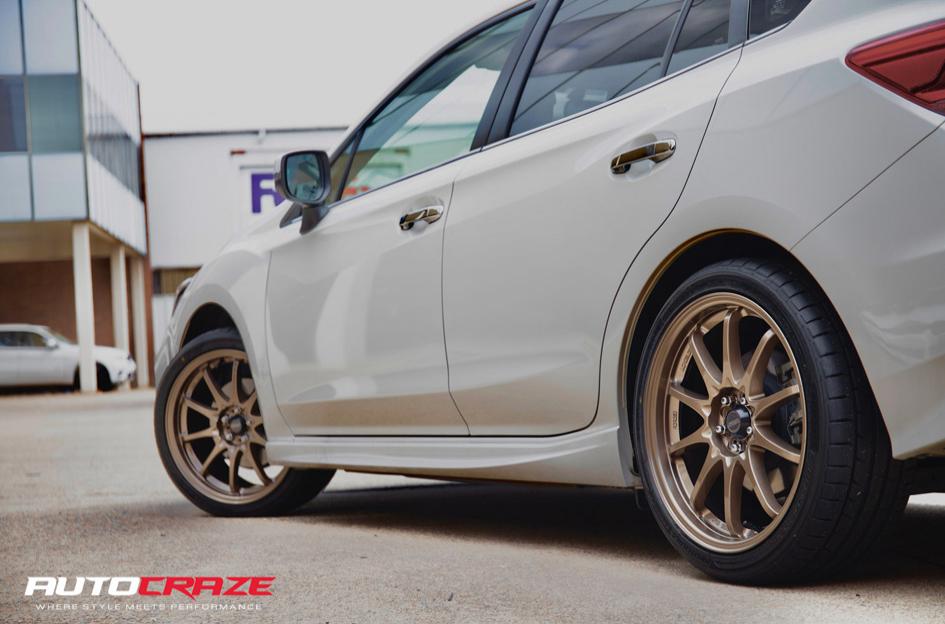 SUBARU IMPREZA ROTATE MATTE BRONZE