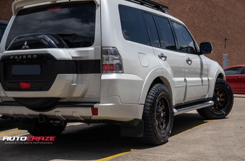 MITSUBISHI PAJERO HURRICANE MACHINED FACE BRONZE