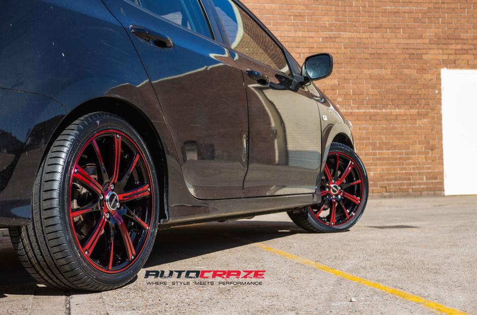 HONDA CITY RIMFIRE CANDY APPLE RED