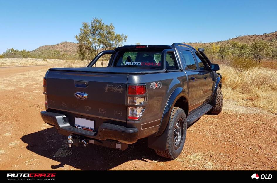 FORD RANGER HOSTAGE III MATTE ANTHRACITE WITH BLACK RING