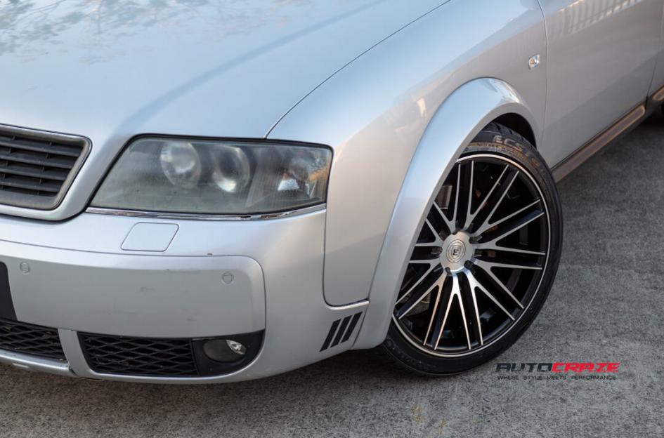 AUDI ALL ROAD LS2 MATTE BLACK MACHINED FACE