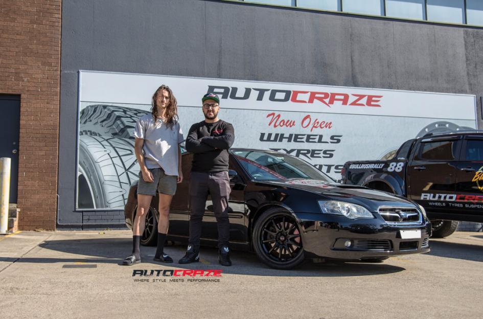 SUBARU LIBERTY ROTATE MATTE BLACK 