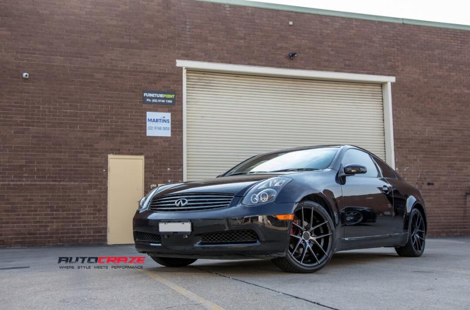 INFINITI-G35-TARGA-BLACK---MACHINED-WITH-DOUBLE-DARK-TINT