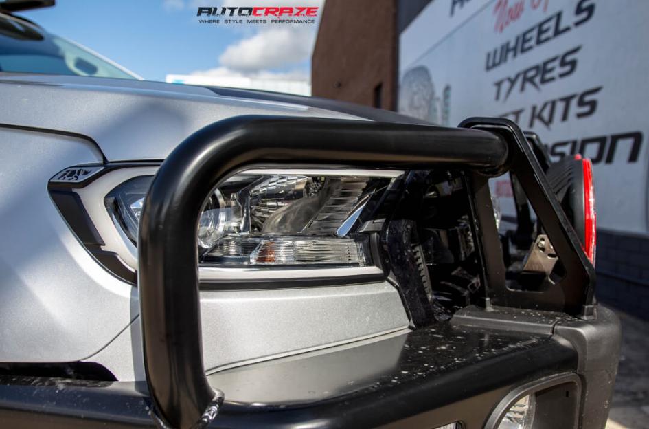 FORD RANGER GD02 MATTE BLACK MILLED ACCENTS