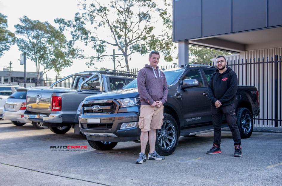 FORD RANGER GD05 GRAPHITE WITH MILLED ACCENTS
