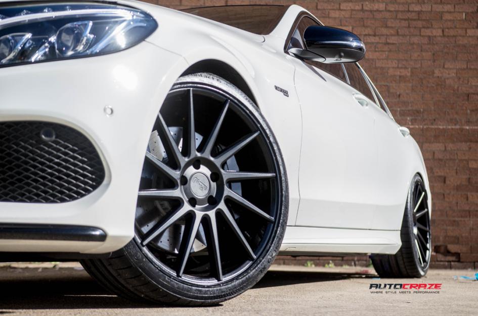 MERCEDES-C-CLASS-SURGE-MATTE-BLACK-TINTED-FACE