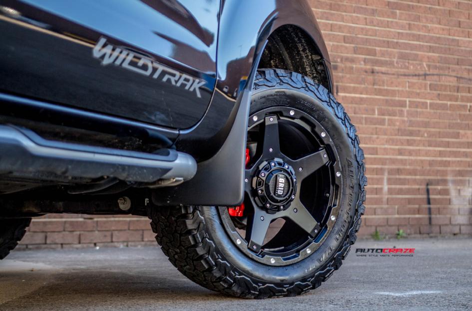 FORD RANGER GD04 MATTE BLACK 3