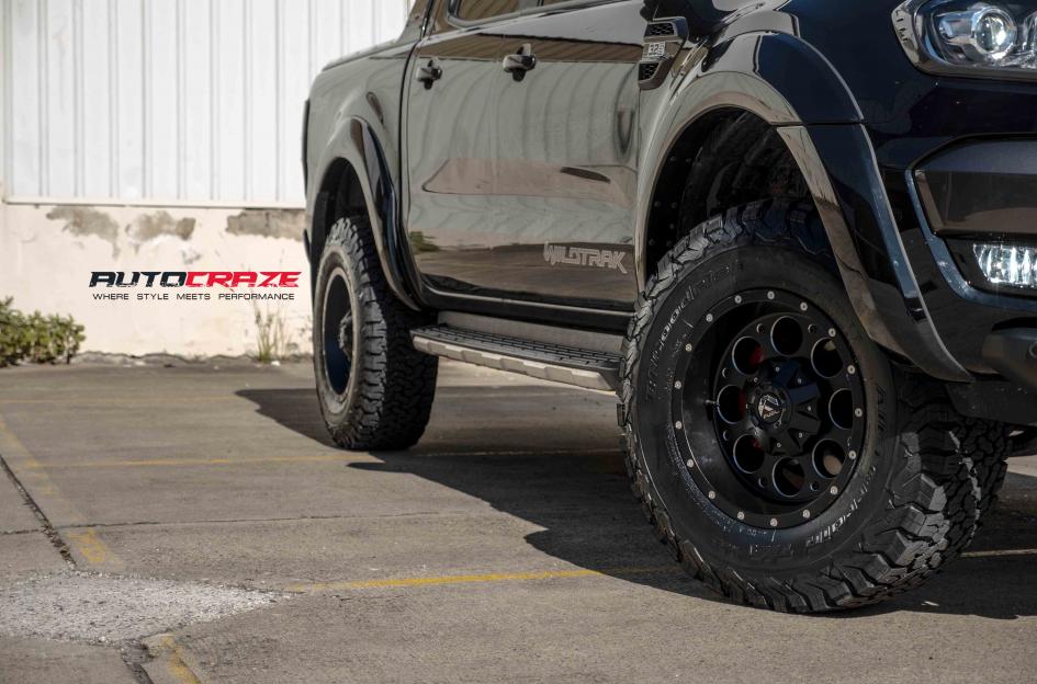 FORD RANGER REVOLVER GLOSS BLACK WITH MILLED ACCENTS