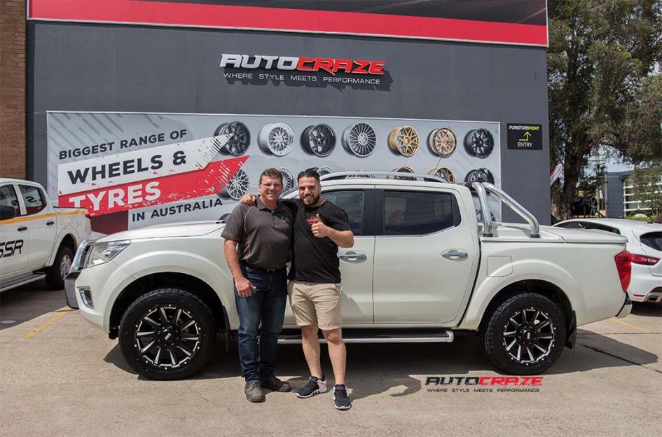 NISSAN NAVARA GD05 MATTE BLACK MILLED ACCENTS