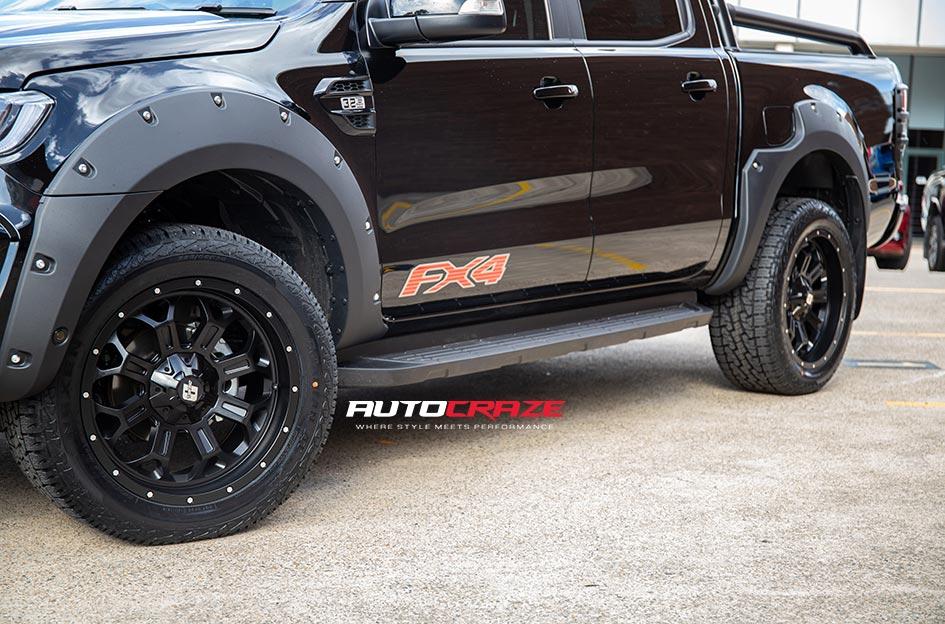 FORD RANGER HURRICANE MATTE BLACK