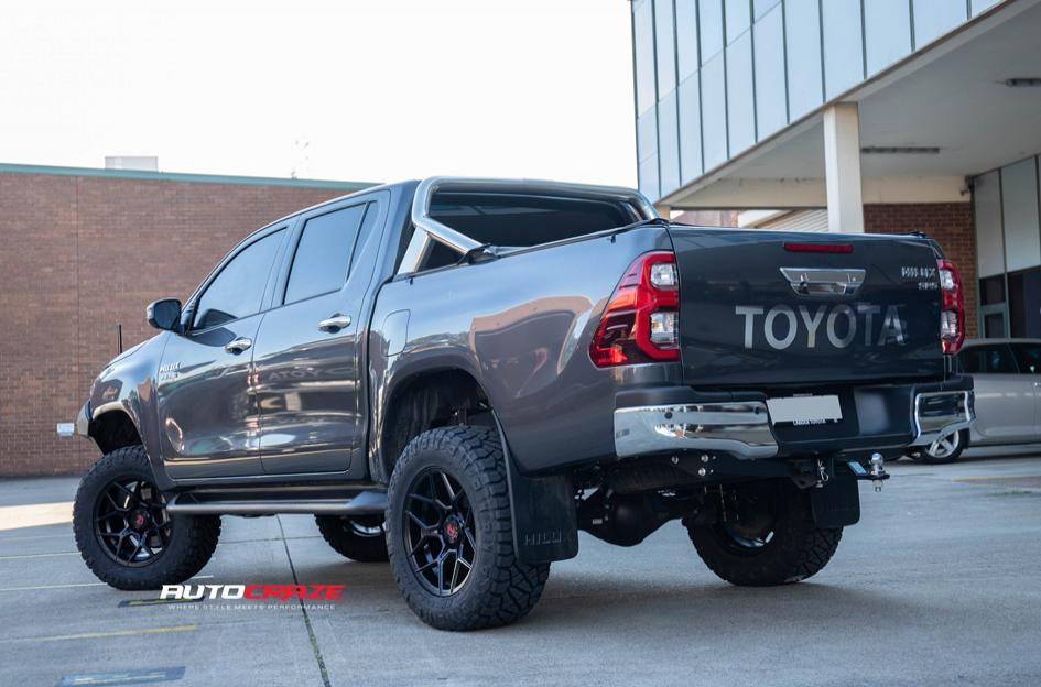 TOYOTA HILUX 4WD SABBATH MATTE BLACK