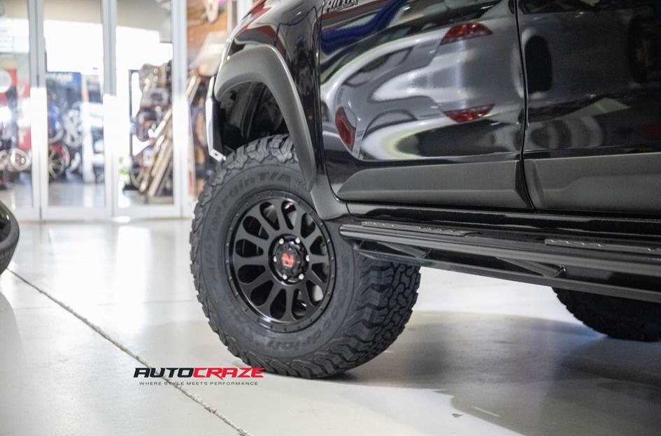 TOYOTA HILUX N80 RUGGED X VICTIM MATTE BLACK