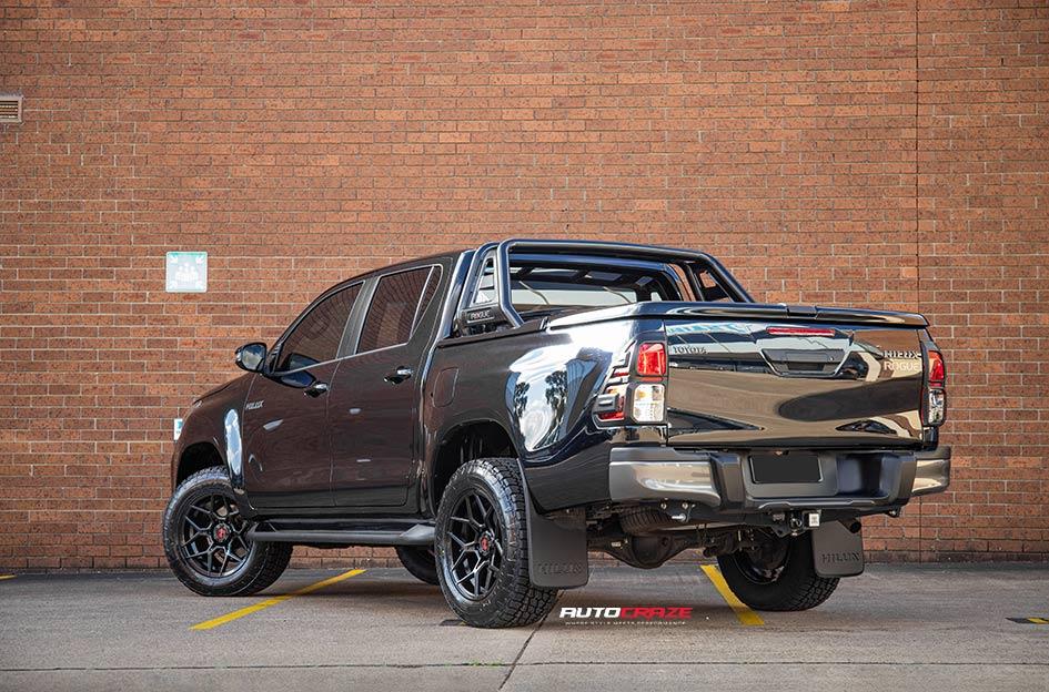 TOYOTA HILUX 4WD SABBATH MATTE BLACK