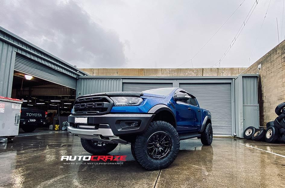 FORD RANGER RAPTOR REBEL MATTE BLACK