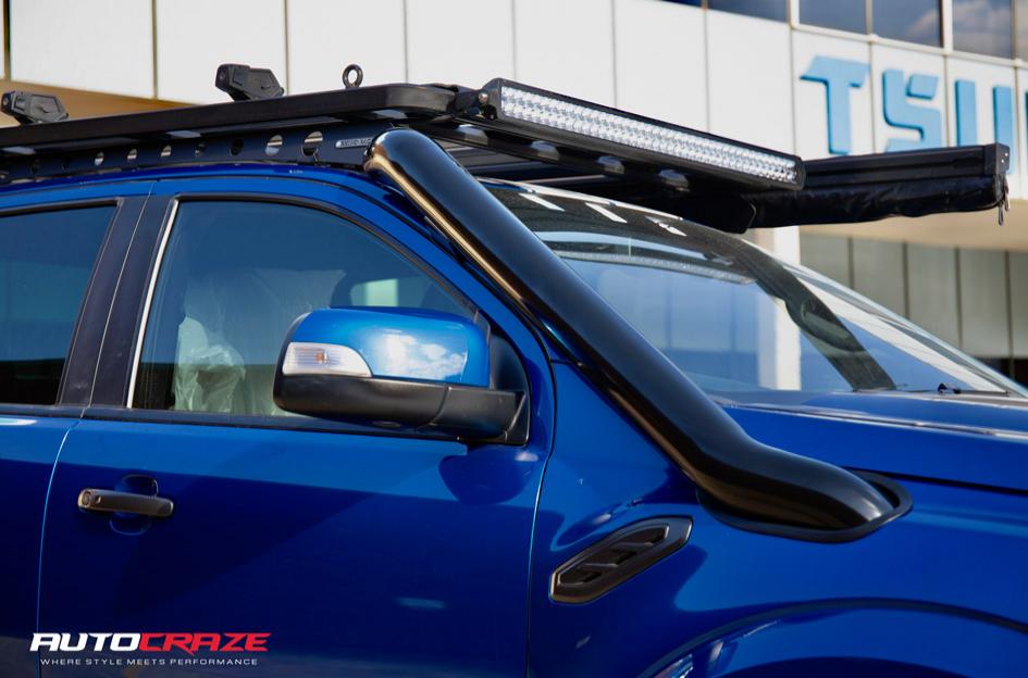 FORD RANGER RAPTOR CALIBRE SATIN BLACK MACHINED FACE