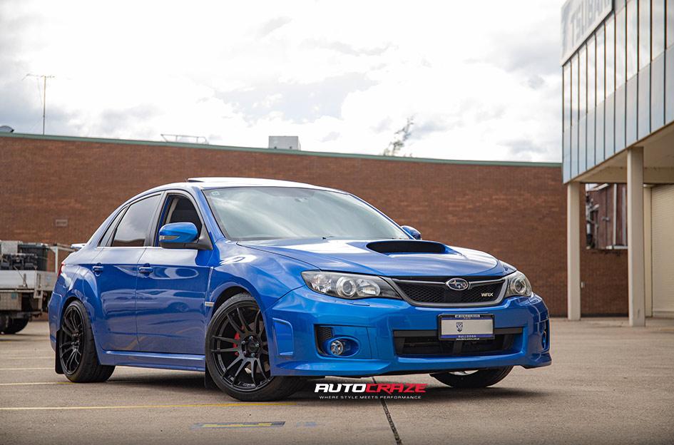 SUBARU WRX SF03 MATTE BLACK