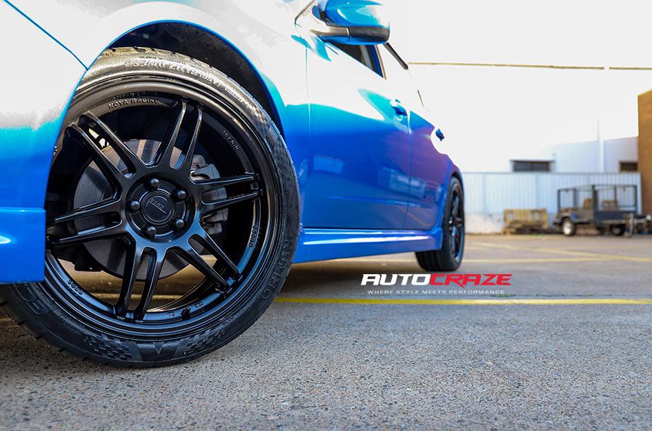 SUBARU WRX SF01 SATIN BLACK