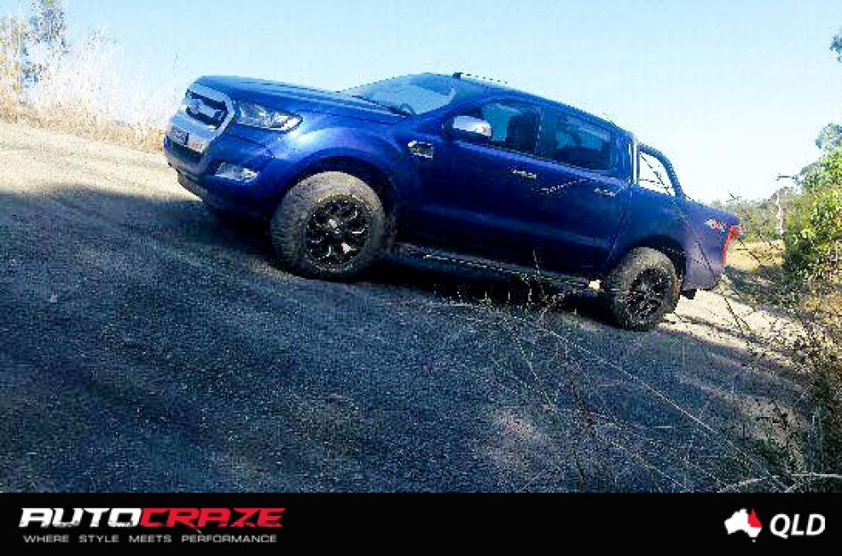 FORD RANGER ASSAULT GLOSS BLACK MILLED ACCENTS