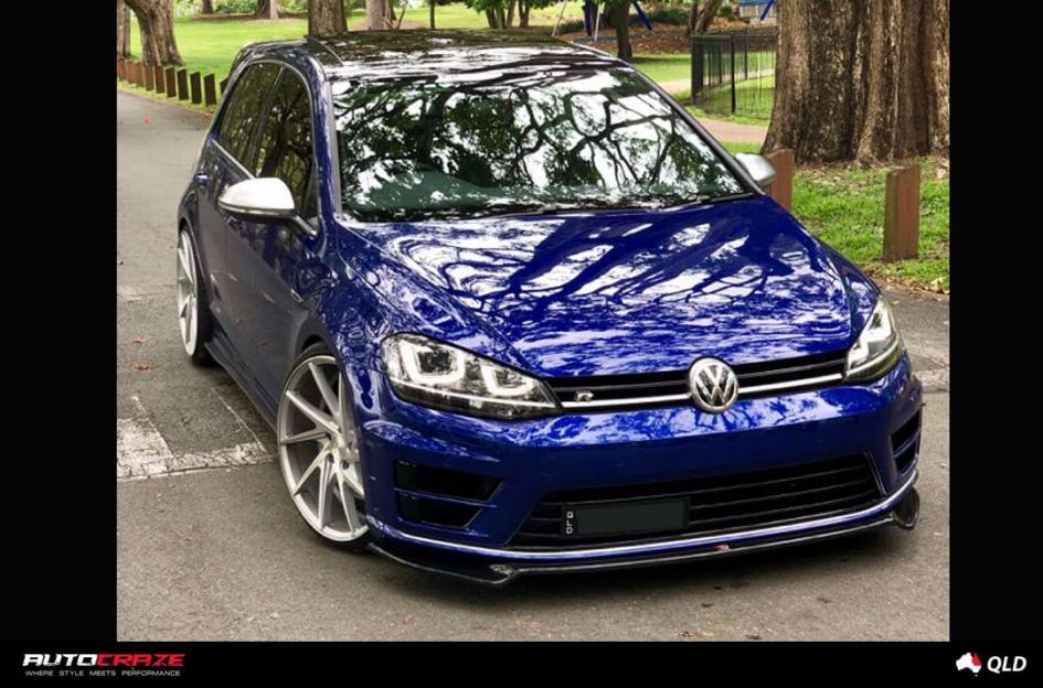 VOLKSWAGEN GOLF INVERT SILVER MACHINED FACE