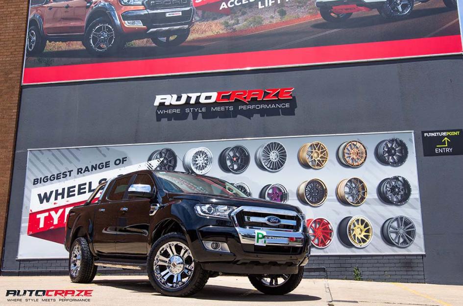 FORD RANGER MONSTER XD CHROME