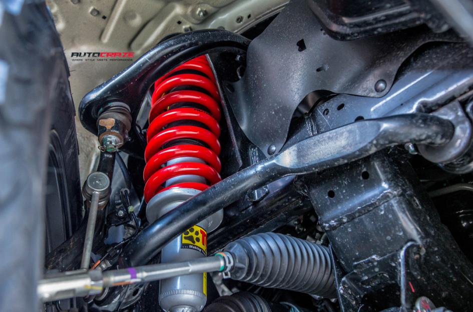 TOYOTA HILUX N80 4WD ANZA MATTE ANTHRACITE WITH BLACK RING