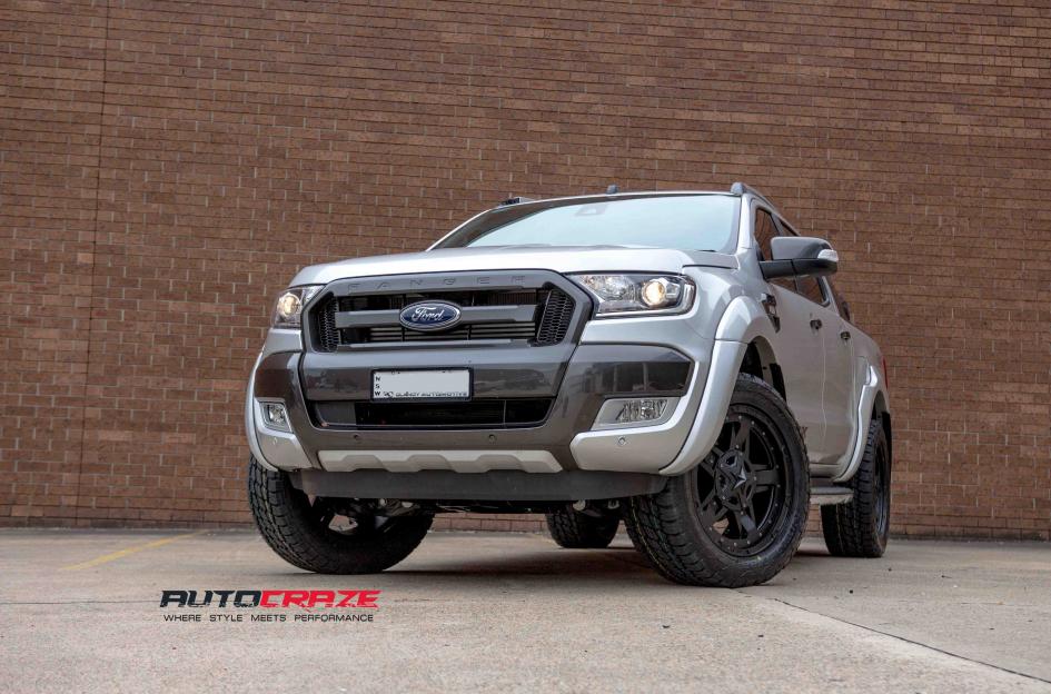 FORD RANGER ROCKSTAR XD 3 MATTE BLACK