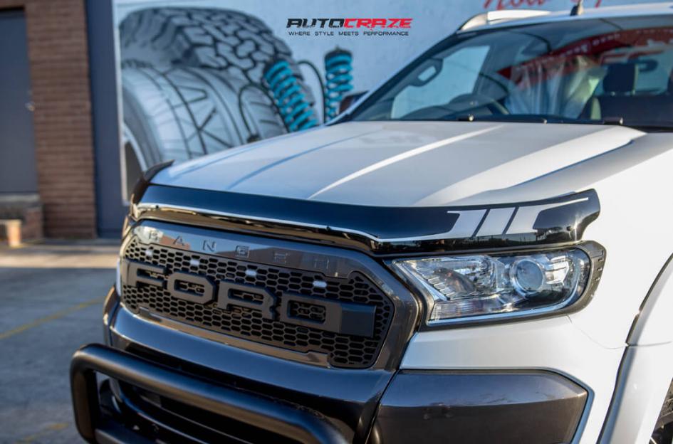 FORD RANGER AB807 SATIN BLACK MILLED