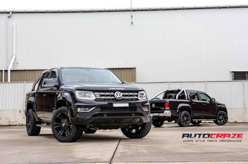 VOLKSWAGEN AMAROK MONSTER XD 2 MATTE BLACK