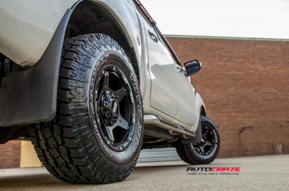 FORD RANGER GD04 MATTE BLACK