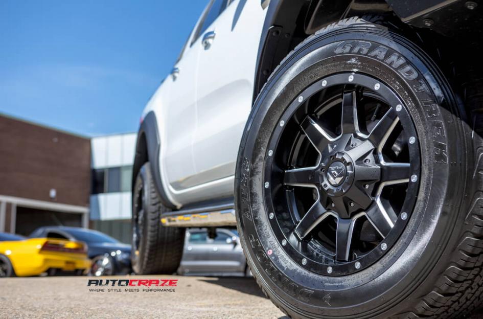 FORD RANGER MAVERICK GLOSS BLACK MILLED ACCENTS