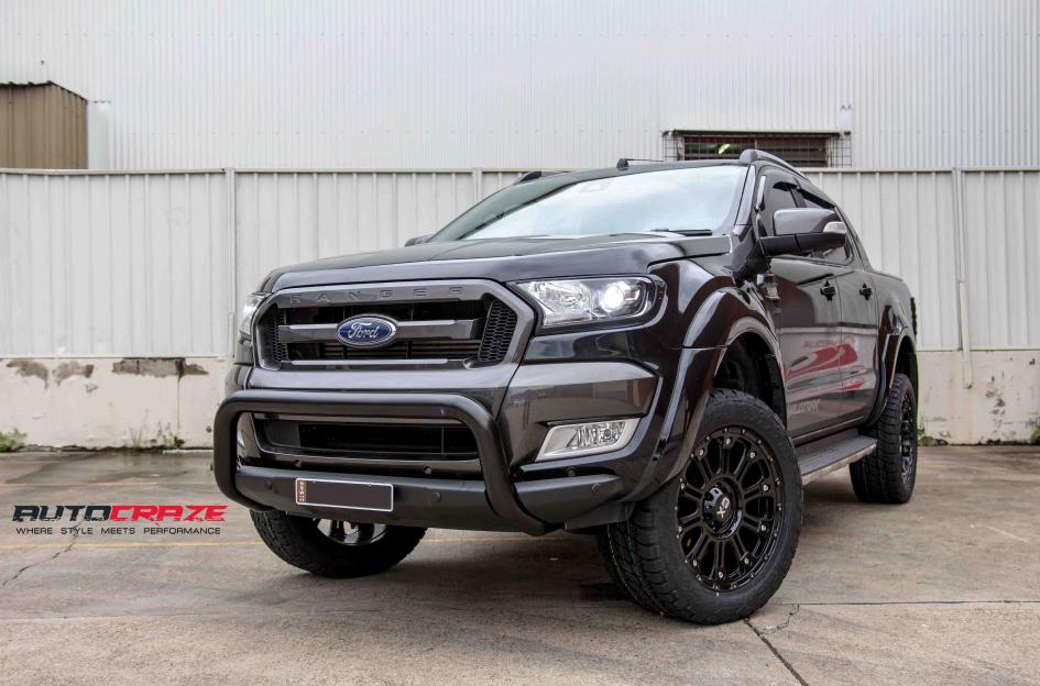 FORD RANGER HOSS XD II GLOSS BLACK