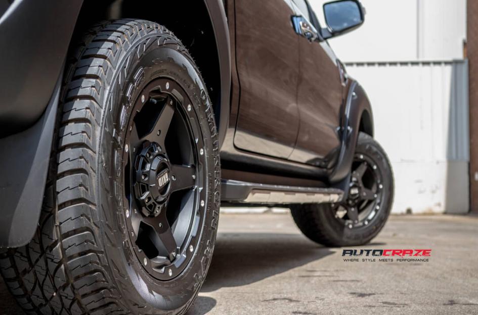 FORD RANGER GD04 MATTE BLACK