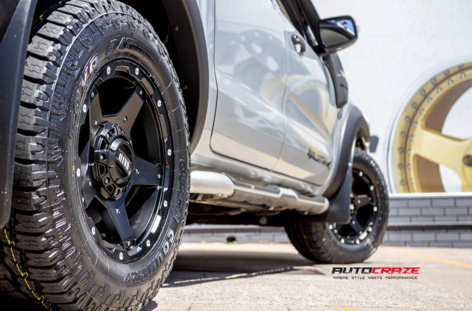 FORD RANGER GD04 MATTE BLACK