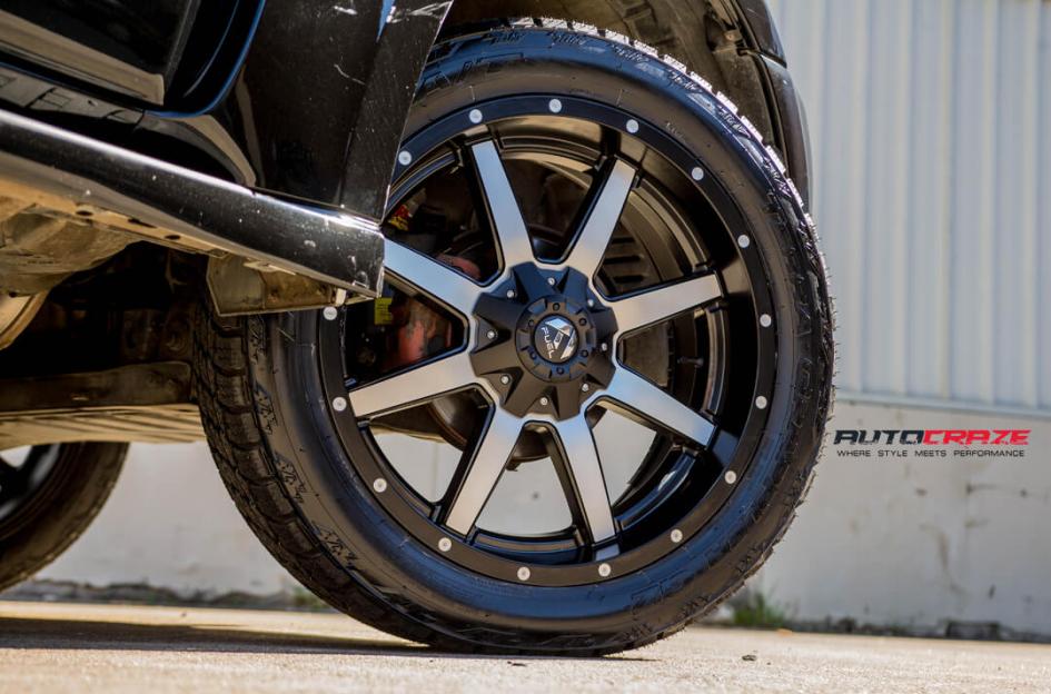 MITSUBISHI PAJERO MAVERICK BLACK MACHINED FACE