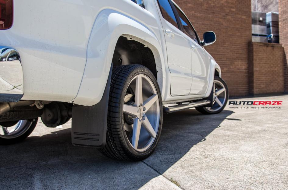 VOLKSWAGEN AMAROK BARON SILVER MACHINED FACE