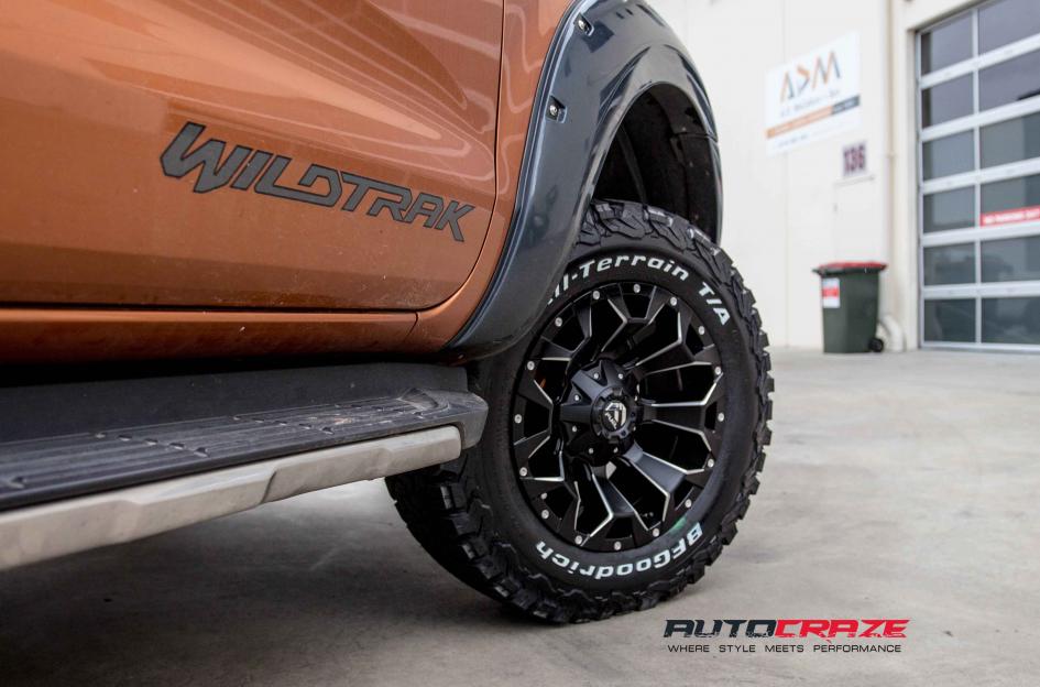 FORD RANGER ASSAULT GLOSS BLACK MILLED ACCENTS 6