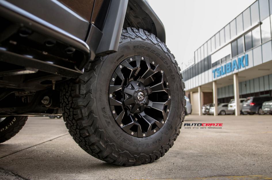 TOYOTA FJ CRUISER ASSAULT GLOSS BLACK MILLED ACCENTS