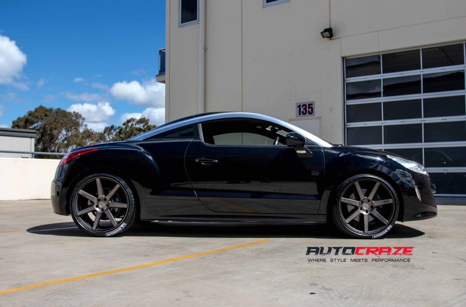 PEUGEOT RCZ VERONA MATTE BLACK TINTED FACE