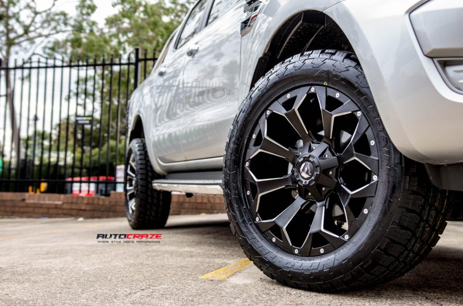 FORD RANGER ASSAULT GLOSS BLACK MILLED ACCENTS 23