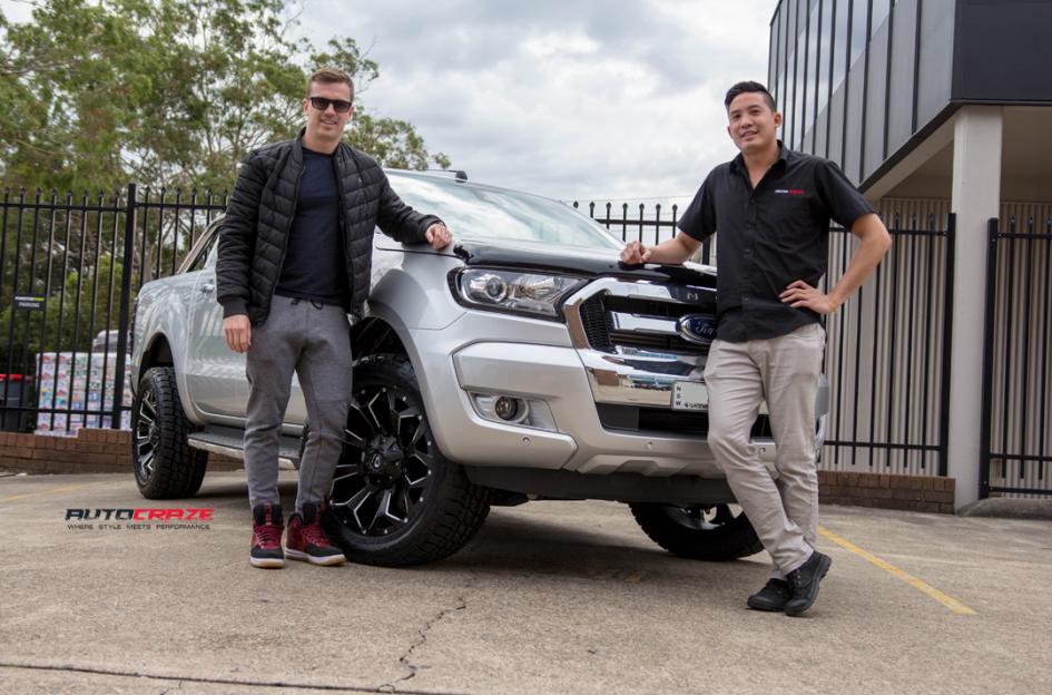 FORD RANGER ASSAULT GLOSS BLACK MILLED ACCENTS 23