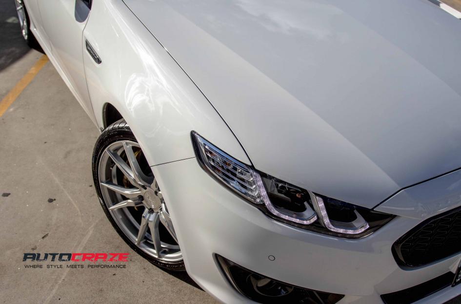 FORD FALCON SF06 SILVER MACHINED FACE