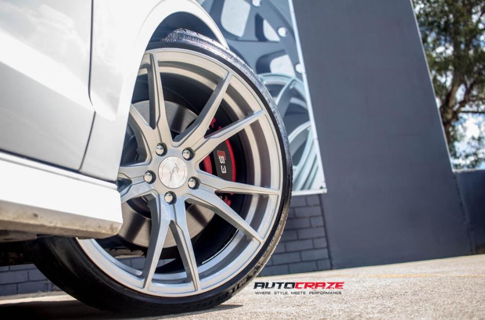 AUDI S3 2003 ONWARDS SF06 SILVER MACHINED FACE
