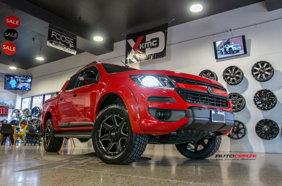HOLDEN COLORADO GD06 GLOSS BLACK MILLED