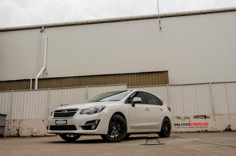 SUBARU IMPREZA PATRICK MATTE BLACK